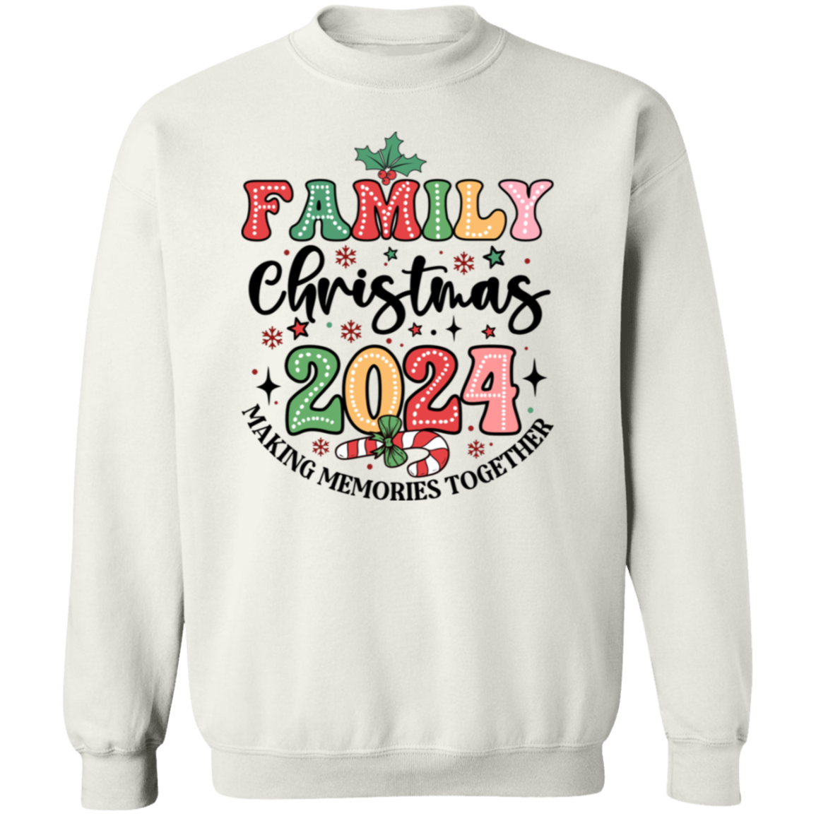 Family Christmas 2024 Sweatshirt