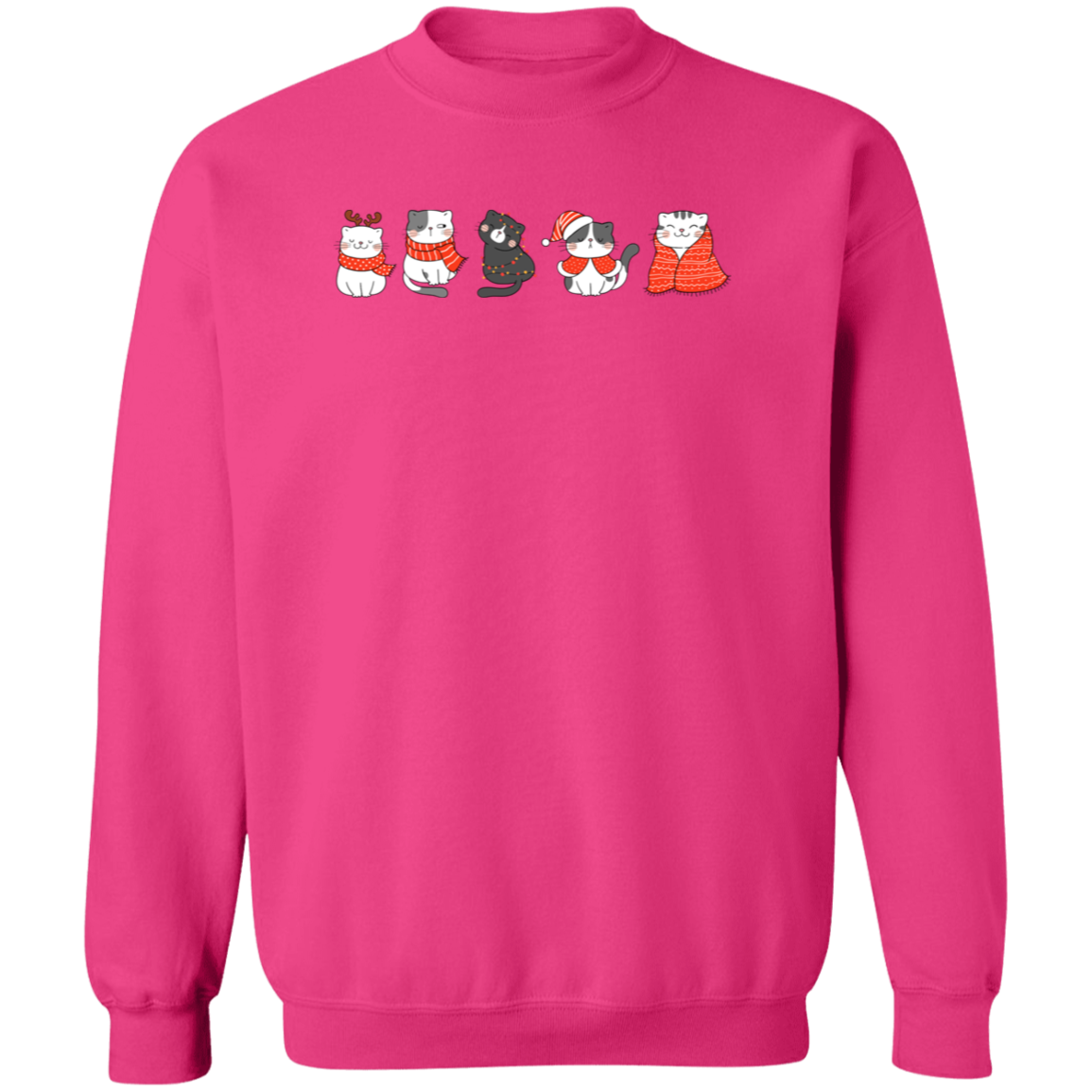 Cats Art Sweatshirt - Cozy and Artistic Feline Lover’s Sweater