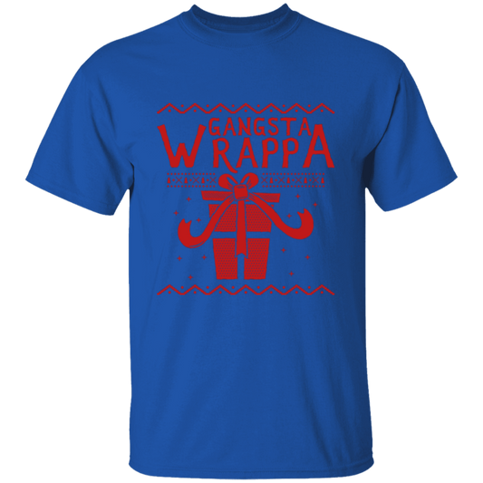 Gangsta Wrappa T-Shirt | Christmas Gift