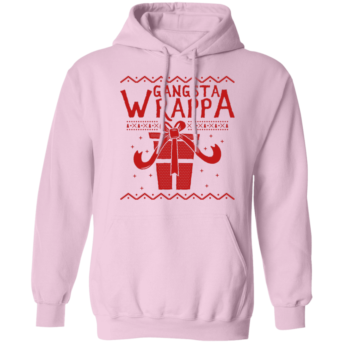 Gangsta Wrappa - G185 Pullover Hoodie