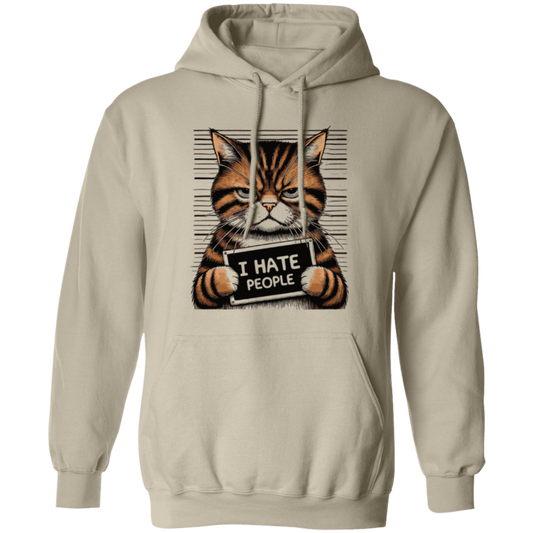 I Hate People Cat Sweatshirt, T-Shirt & Hoodie – Purr-fect for Cat Lovers with Attitude