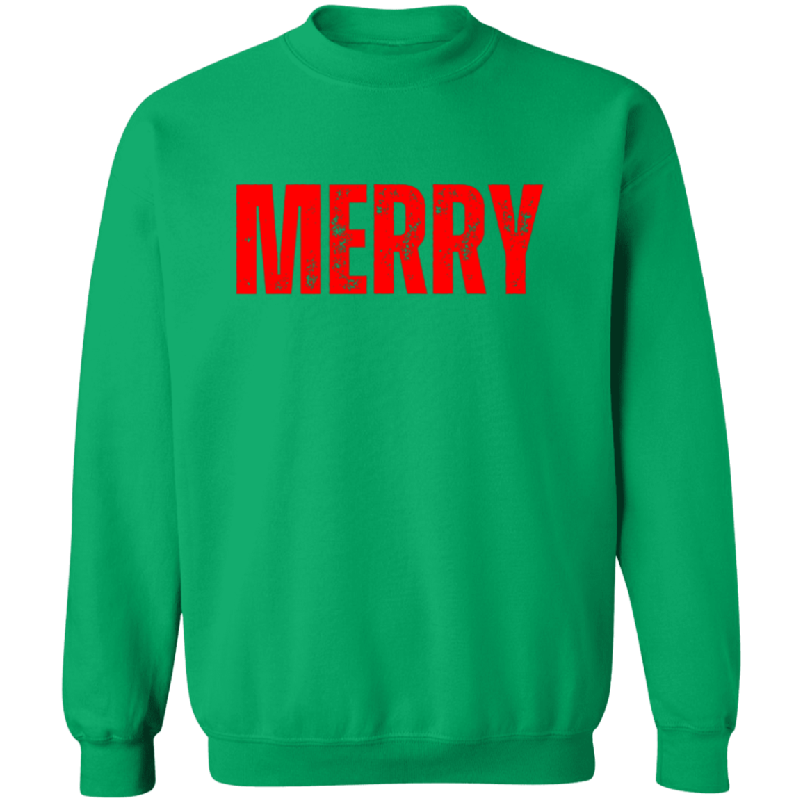 Merry Christmas Crewneck Pullover Sweatshirt