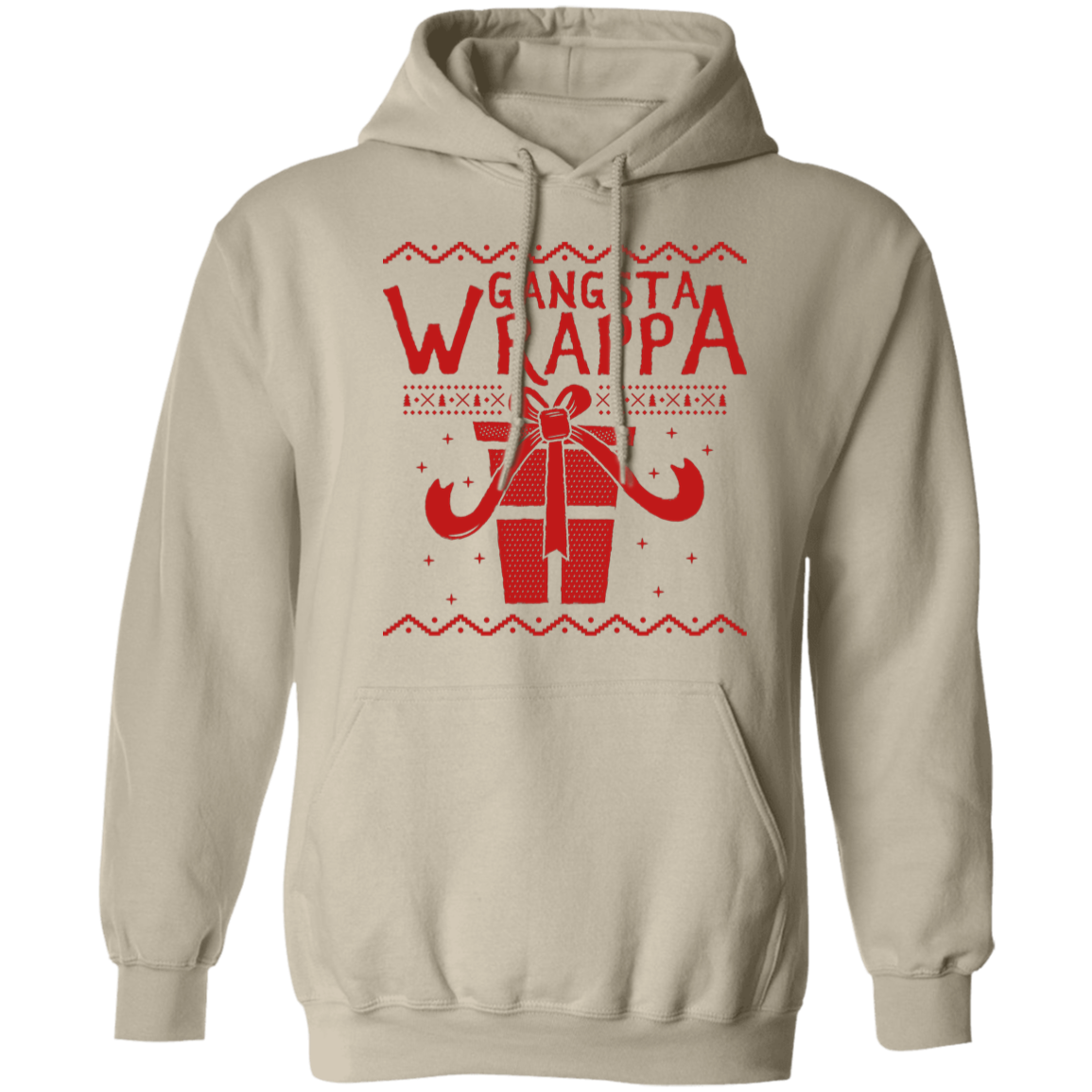 Gangsta Wrappa - G185 Pullover Hoodie