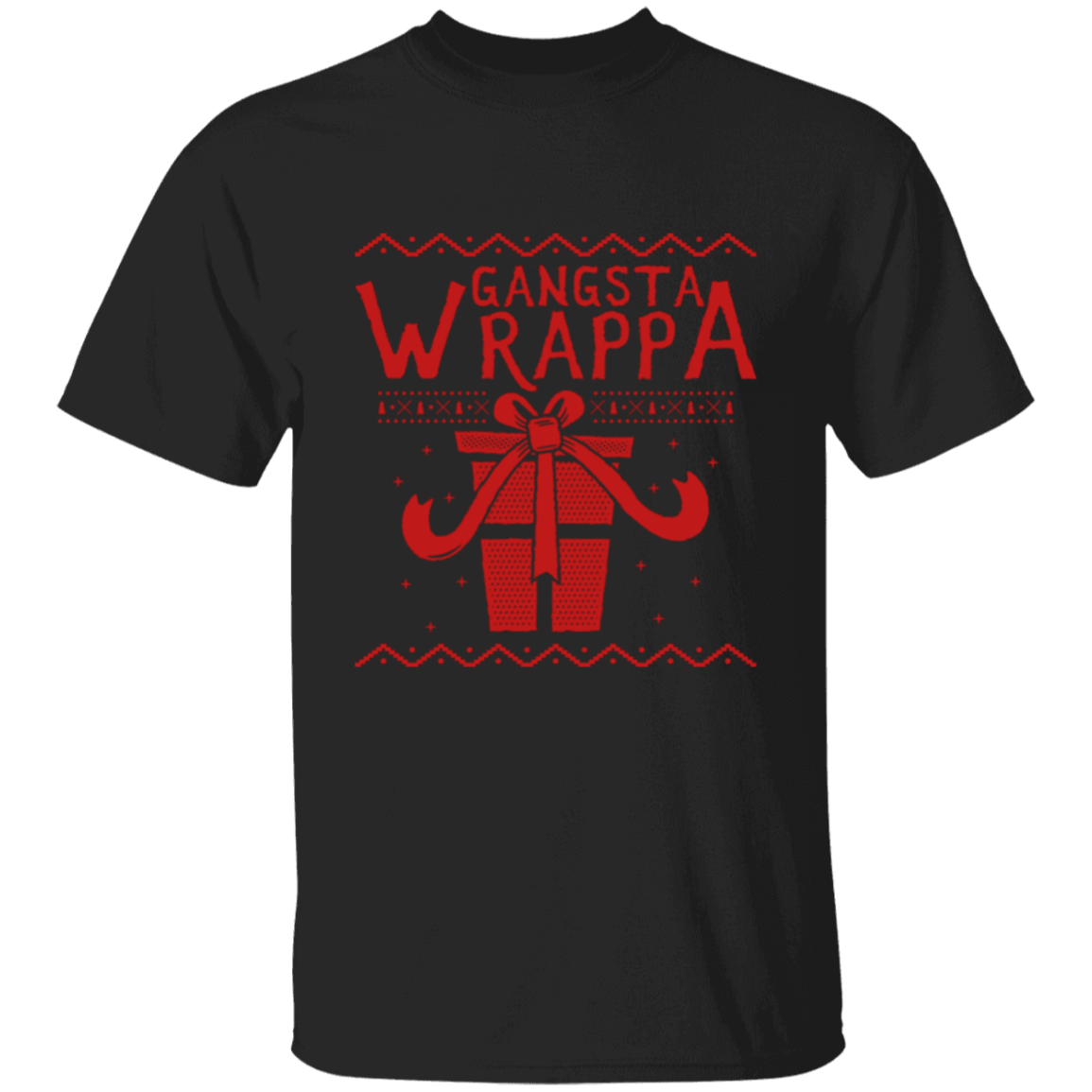 Gangsta Wrappa T-Shirt | Christmas Gift