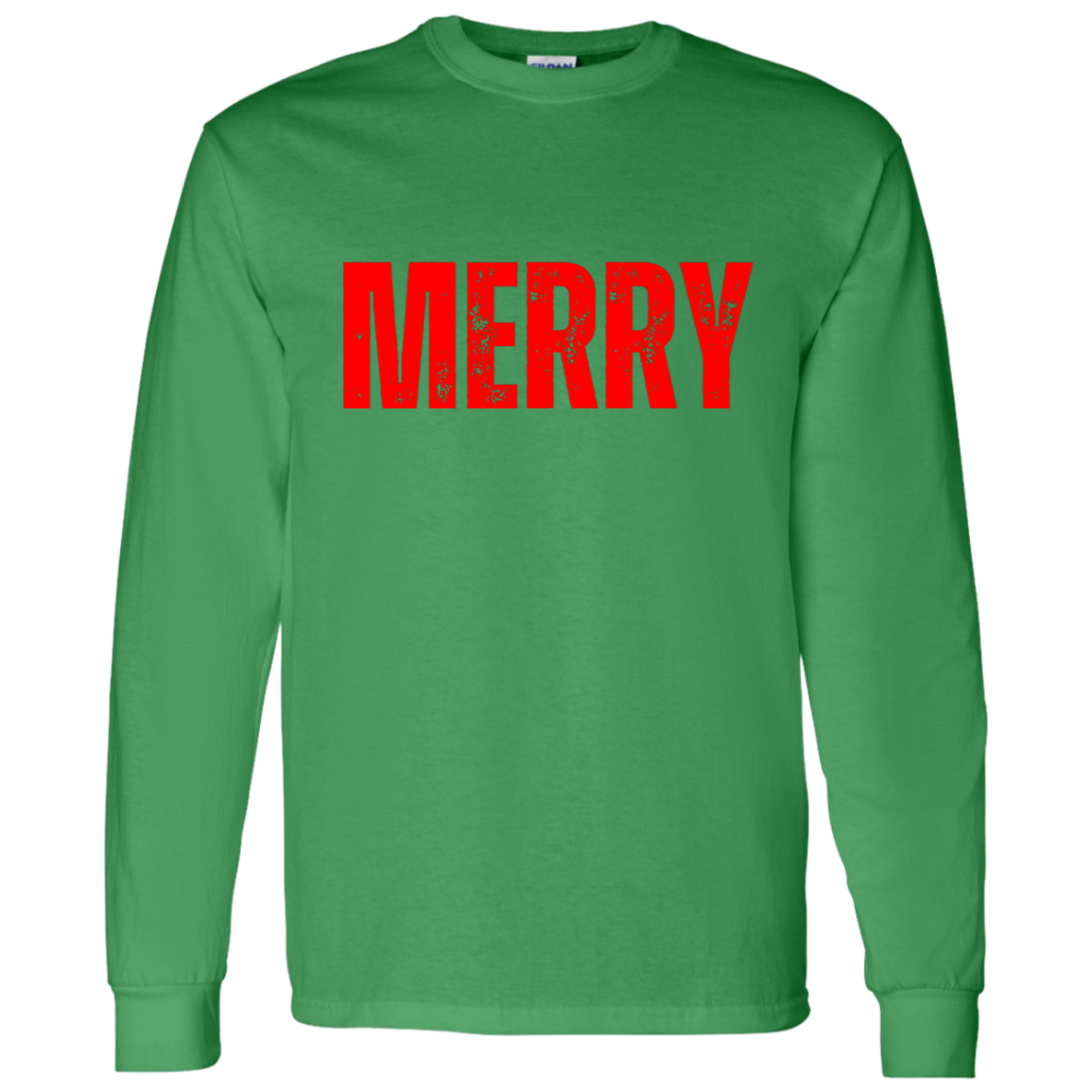 Merry | Christmas Long Sleeve T- Shirt