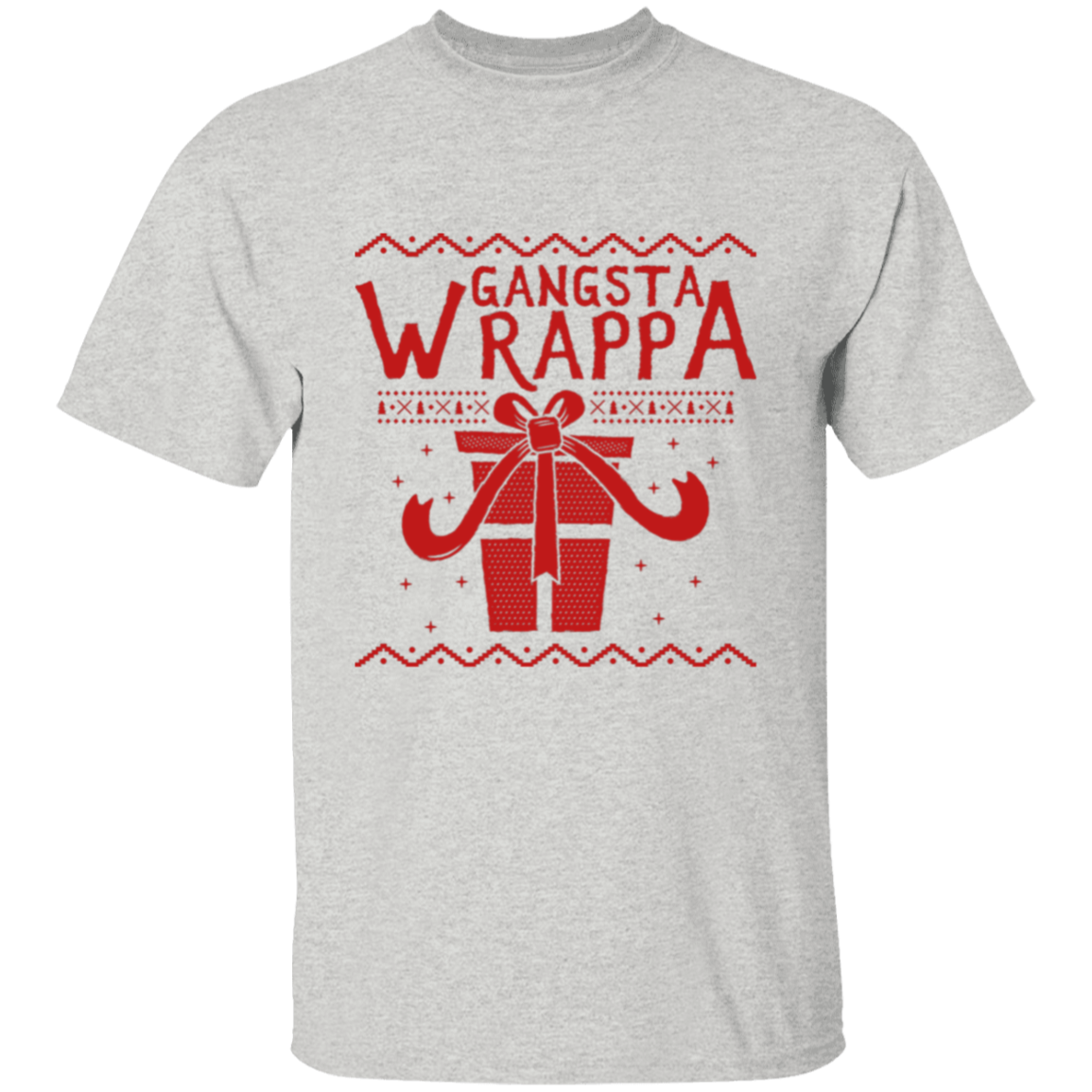 Gangsta Wrappa T-Shirt | Christmas Gift