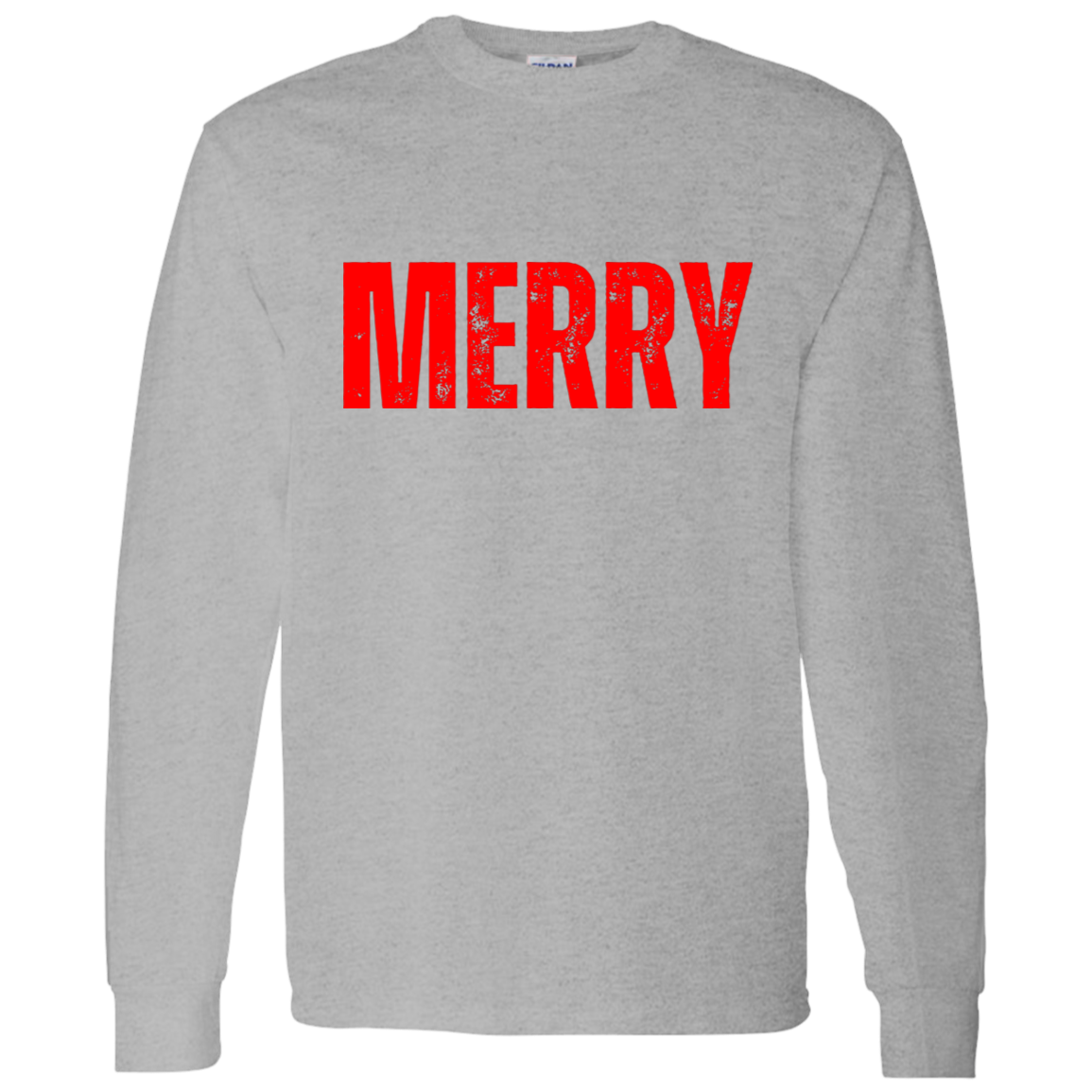 Merry | Christmas Long Sleeve T- Shirt