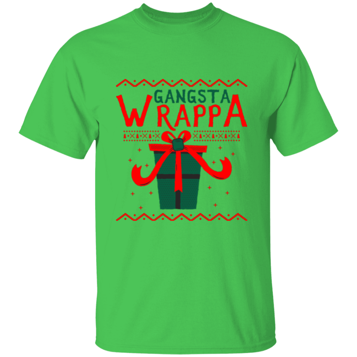 Gangsta Wrappa Christmas T-Shirt | Christmas Gift