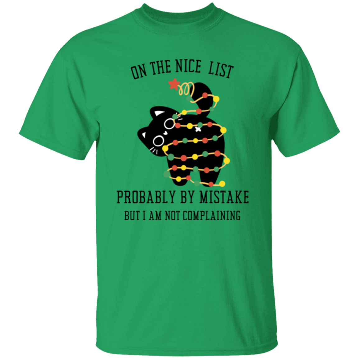 On The Nice and Naughty List Christmas Funny T-Shirt | Pullover Sweatshirt
