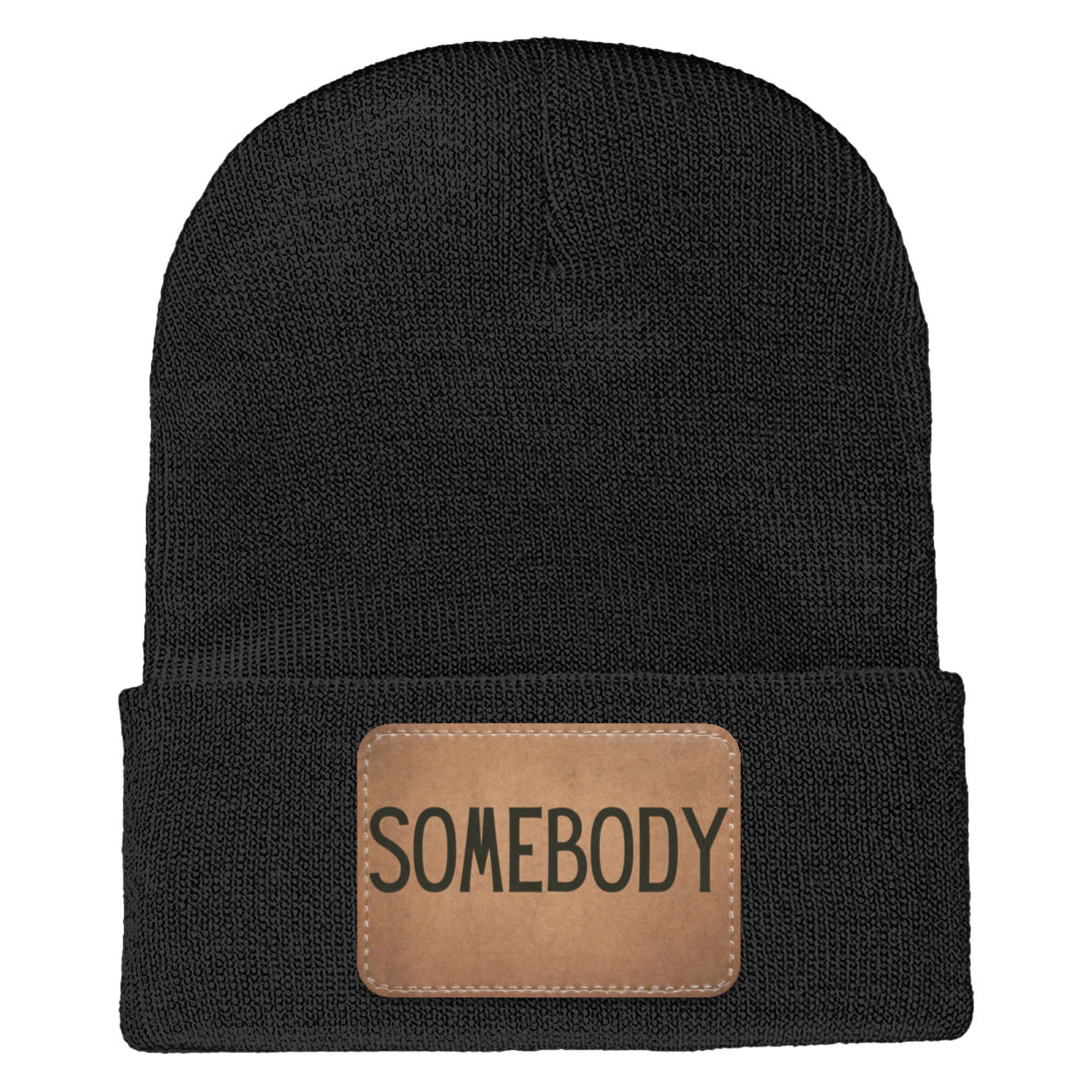 Adult Knit Beanie: 'Somebody’s Problem' and 'Somebody'| His and Hers Couple Beanie