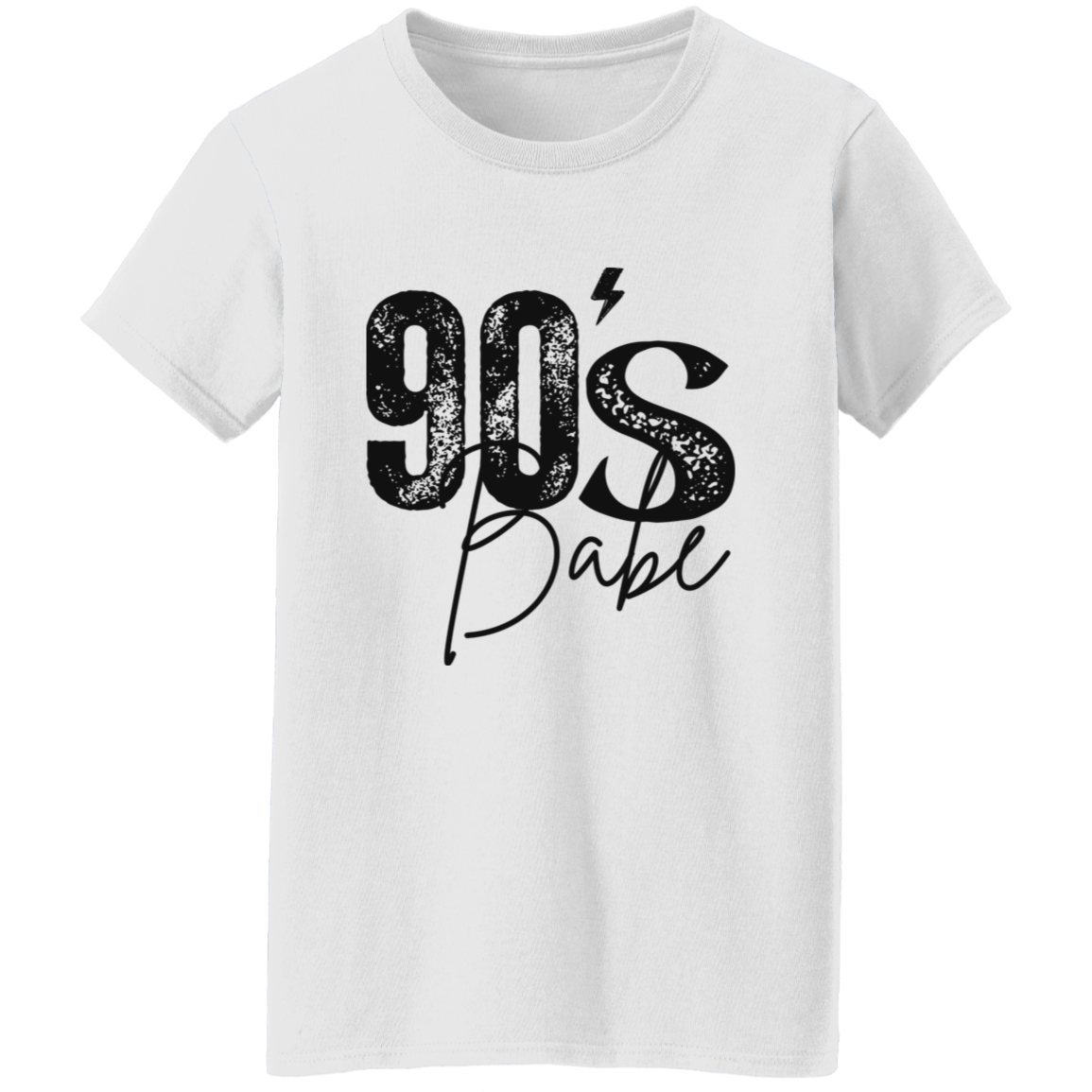 90's Babe Ladies T-Shirt | Retro T-Shirt