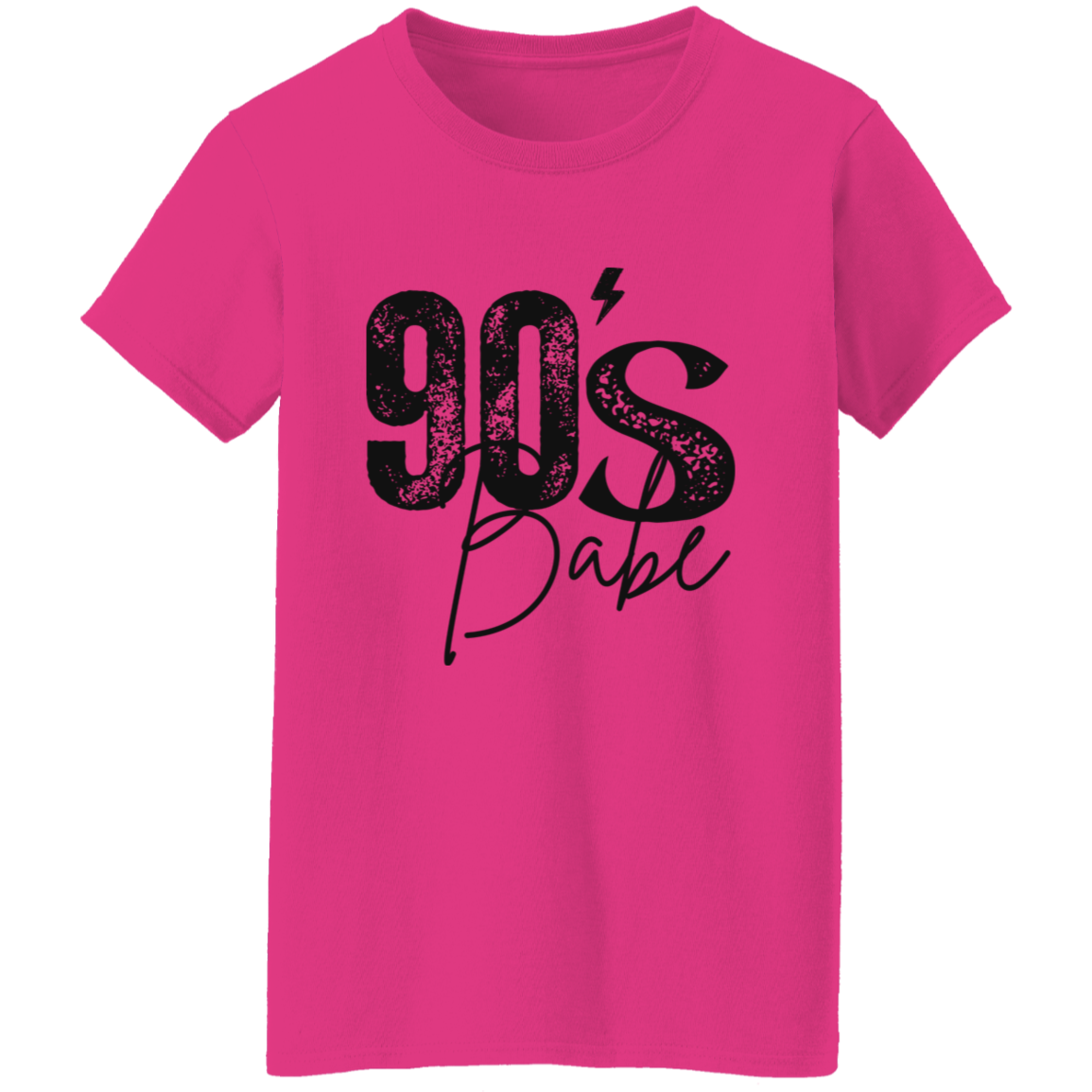 90's Babe Ladies T-Shirt | Retro T-Shirt