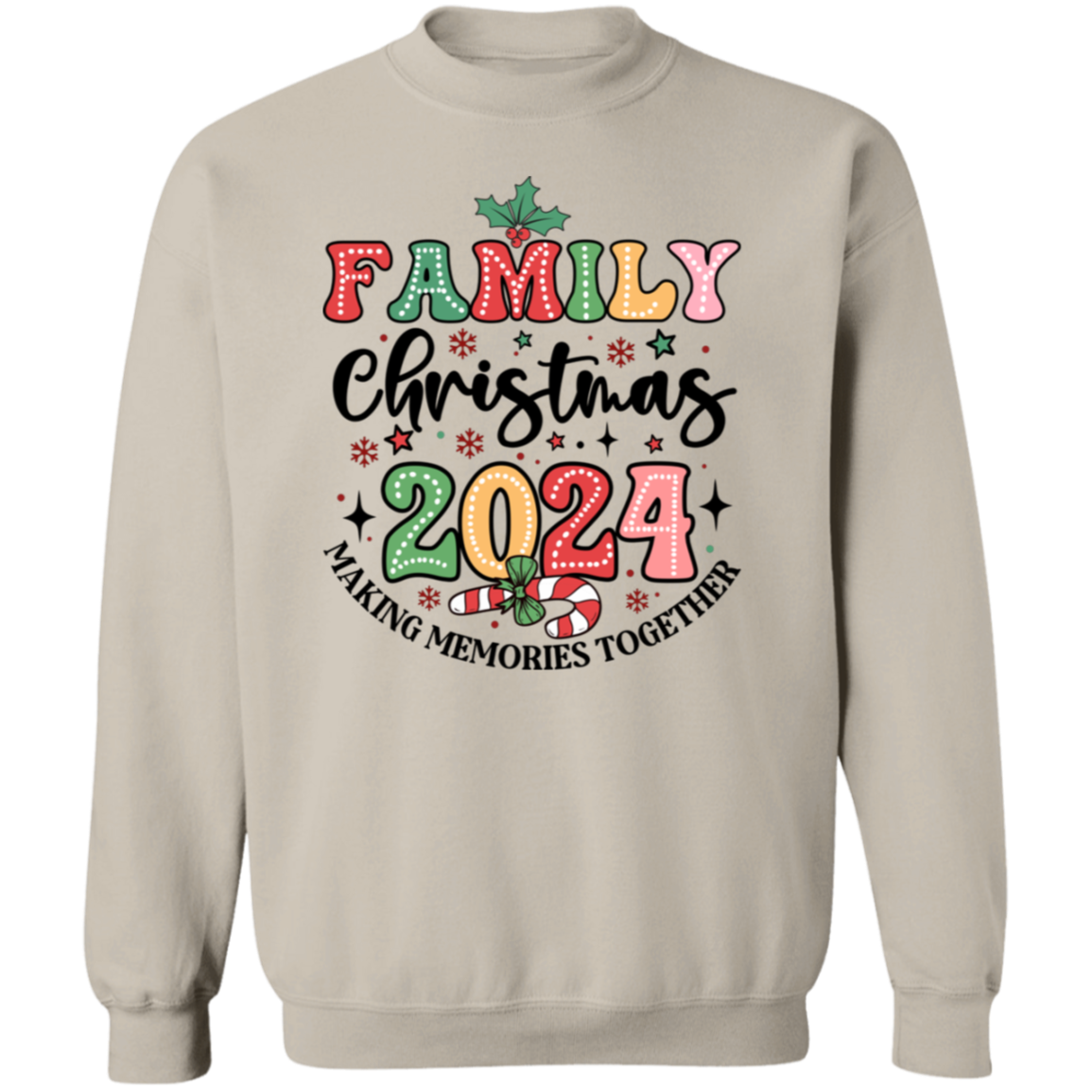 Family Christmas 2024 Sweatshirt