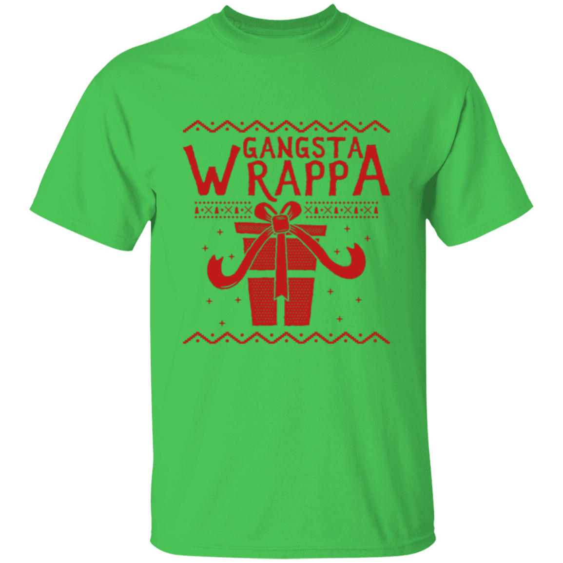 Gangsta Wrappa T-Shirt | Christmas Gift