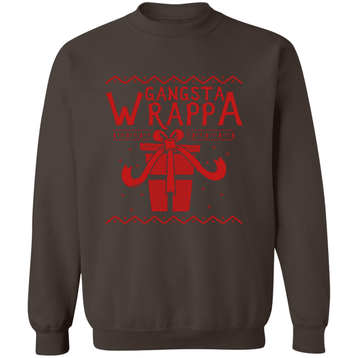 Gangsta Wrappa G180 Crewneck Pullover Sweatshirt