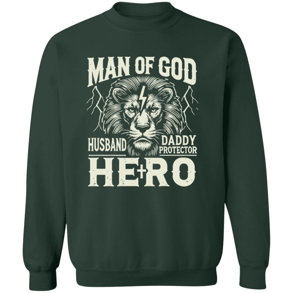 Man Of God Pullover Sweatshirt