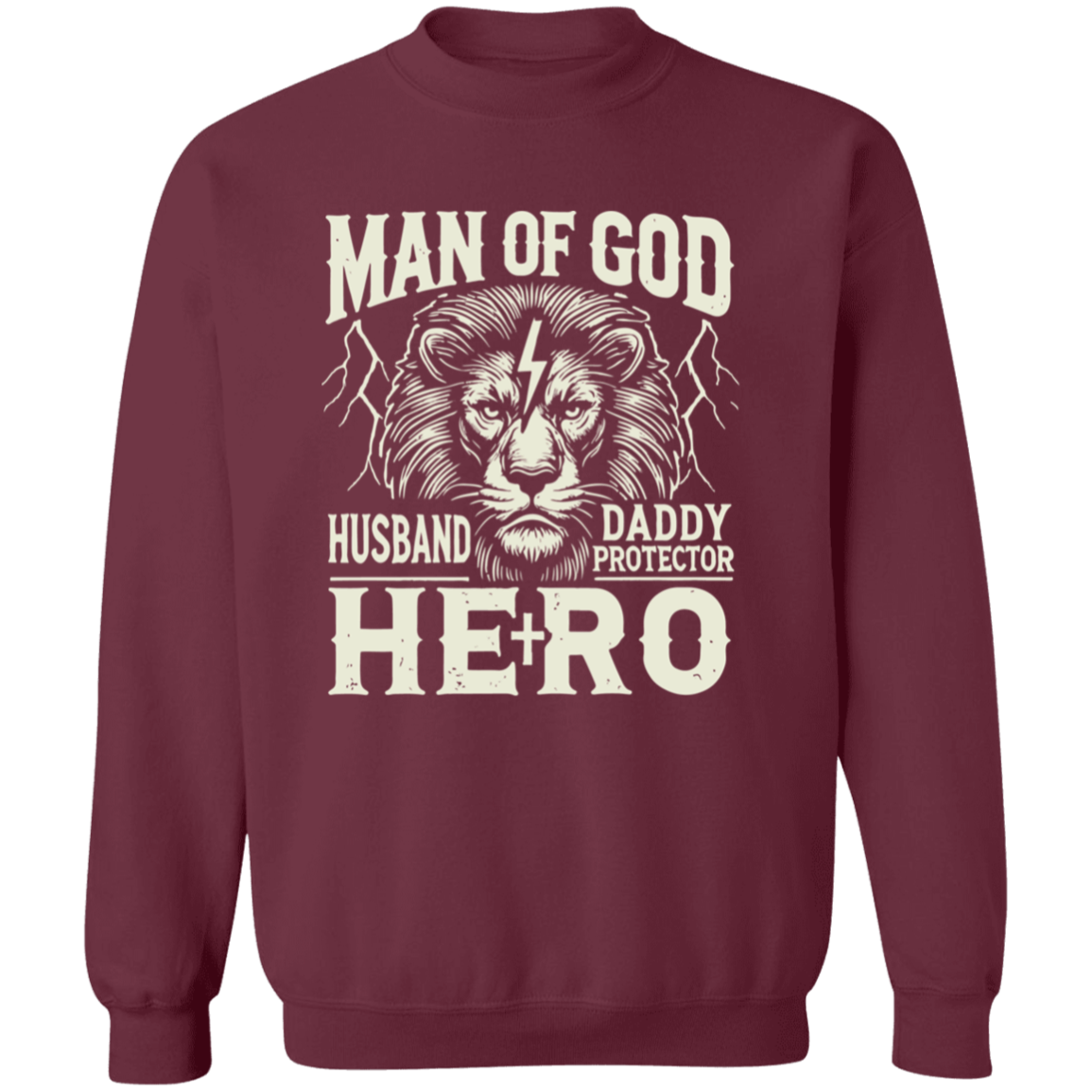 Man Of God Pullover Sweatshirt