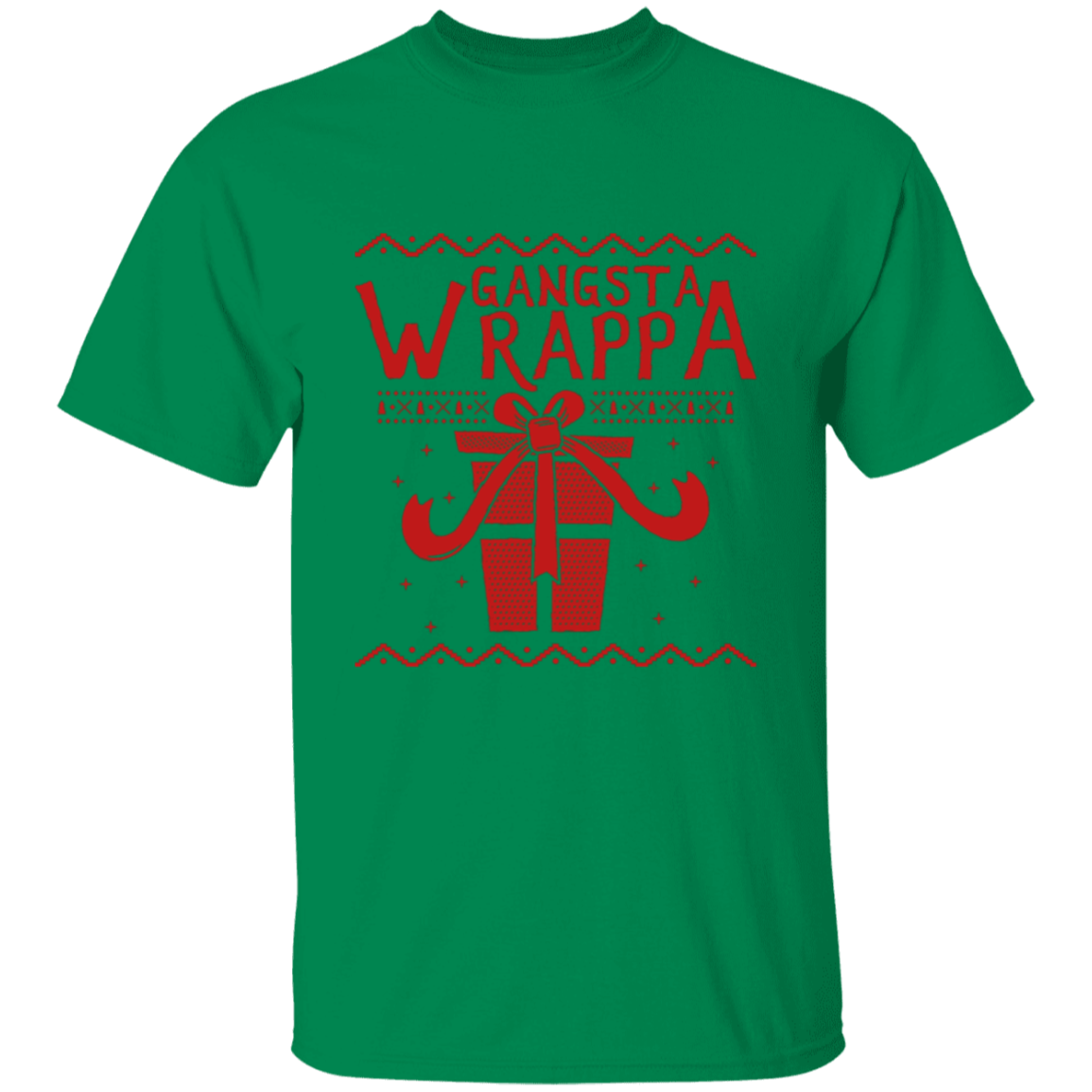 Gangsta Wrappa T-Shirt | Christmas Gift