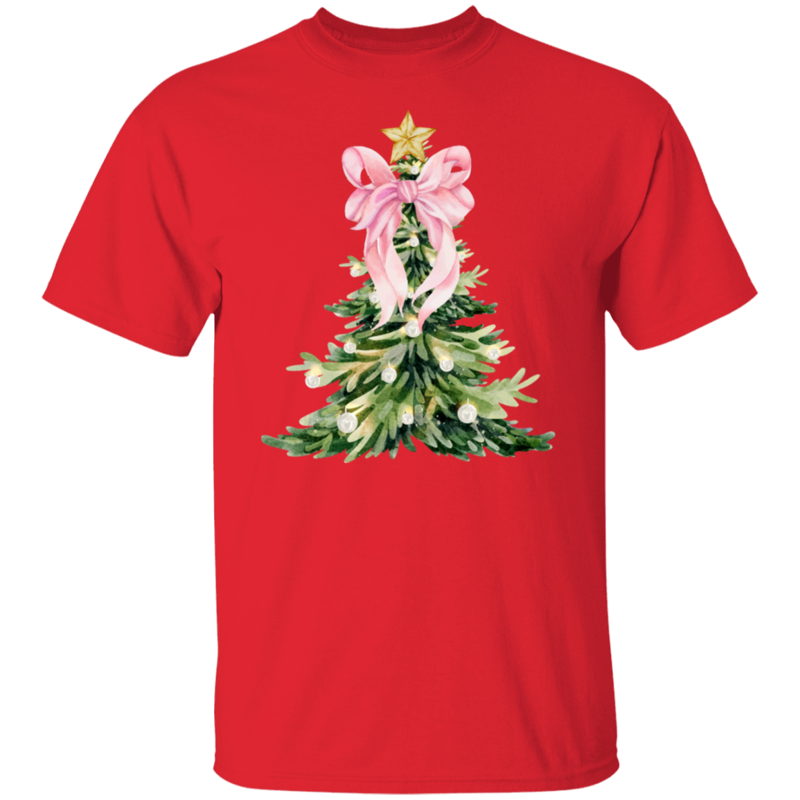 🎄 Christmas Tree Bow Shirt & Christmas Sweatshirt for Women 🎄