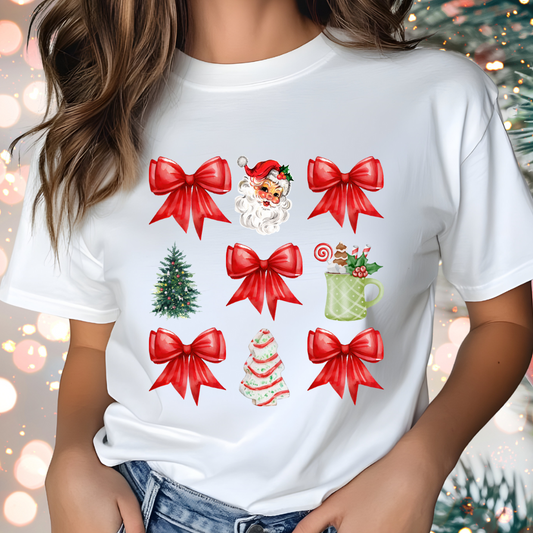 🎀 Coquette Christmas T-Shirt & Sweatshirt 🎀