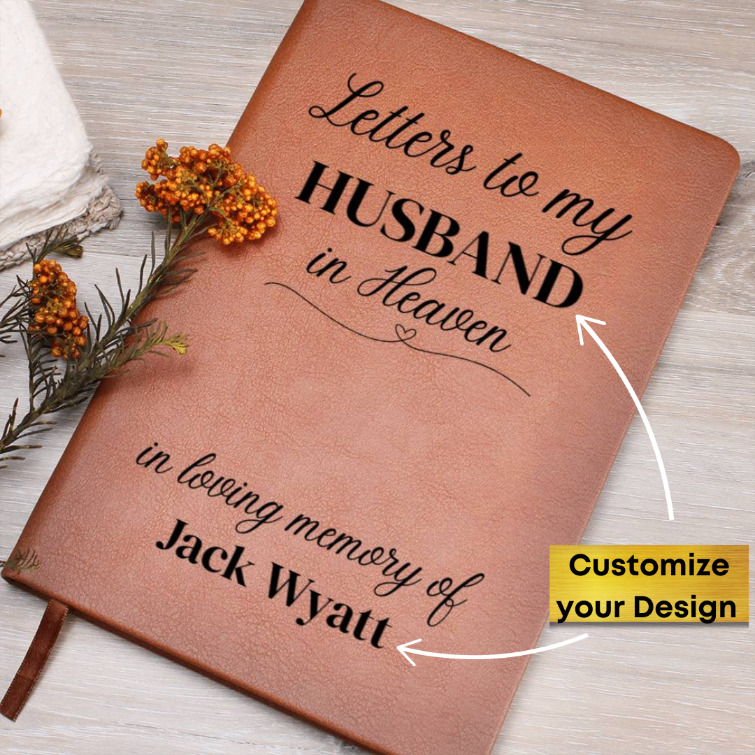 "Letters to My Loved One" Personalized Memorial Journal – A Keepsake of Remembrance