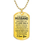 To My Gorgeous Husband Necklace | Never Forget That I love You