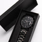 Engraved Watch for Dad - Personalized Father's Day Gift with Heartfelt Message and Fist Bump Design"