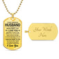 To My Gorgeous Husband Necklace | Never Forget That I love You