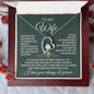 "Forever Love Necklace - To My Wife" - A Symbol of Enduring Love