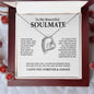 To My Beautiful Soulmate Forever Love Necklace