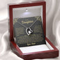 To My Daughter - Daughter Biggest Fan -Forever Love Necklace