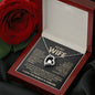 "Forever Love Necklace - To My Wife" - A Symbol of Unbreakable Love