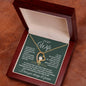 "Forever Love Necklace - To My Wife" - A Symbol of Enduring Love