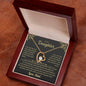To My Daughter - Daughter Biggest Fan -Forever Love Necklace