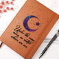 Under the Same Moon Journal - Elegant Moon and Star Design
