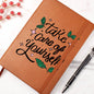 Take Care of Yourself Journal - Self-Care Graphic Journal with Leaf and Heart Design