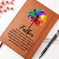 Tree of Life Journal for Dad - Colorful Graphic Journal with Balloons and Rainbow Splashes | Inspirational Gift for Fathers