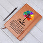 Tree of Life Journal for Dad - Colorful Graphic Journal with Balloons and Rainbow Splashes | Inspirational Gift for Fathers