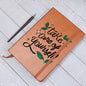 Take Care of Yourself Journal - Self-Care Graphic Journal with Leaf and Heart Design