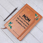 Mom Journal - Heartfelt Graphic Journal for Mothers | Floral Design with Sentimental Quote