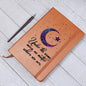 Under the Same Moon Journal - Elegant Moon and Star Design