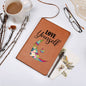 Love Yourself Journal - Colorful Moon and Star Graphic Journal with Floral Accents | Self-Love and Empowerment Gift
