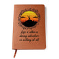 Daring Adventure Journal - Inspirational Nature-Themed Journal with Sunset and Deer Design