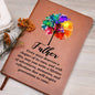 Tree of Life Journal for Dad - Colorful Graphic Journal with Balloons and Rainbow Splashes | Inspirational Gift for Fathers
