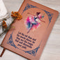 Ballerina Journal - Elegant Dance-Themed Journal with Inspirational Quote