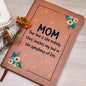 Mom Journal - Heartfelt Graphic Journal for Mothers | Floral Design with Sentimental Quote