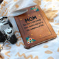 Mom Journal - Heartfelt Graphic Journal for Mothers | Floral Design with Sentimental Quote
