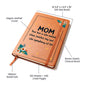 Mom Journal - Heartfelt Graphic Journal for Mothers | Floral Design with Sentimental Quote