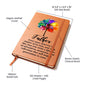 Tree of Life Journal for Dad - Colorful Graphic Journal with Balloons and Rainbow Splashes | Inspirational Gift for Fathers
