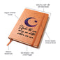 Under the Same Moon Journal - Elegant Moon and Star Design